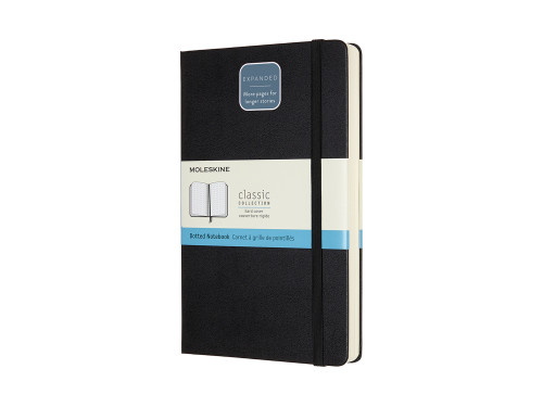 Notebook - Moleskine - dotted hard L black
