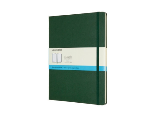 Notebook - Moleskine - dotted hard XL myrtle green