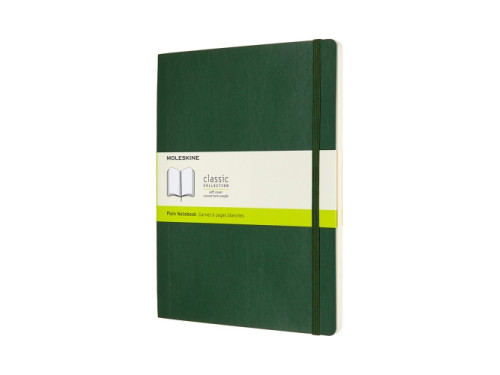 Notebook - Moleskine - plain soft XL myrtle green