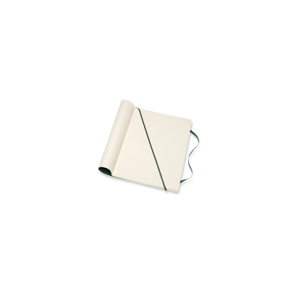 Notebook - Moleskine - plain, soft, XL, myrtle green