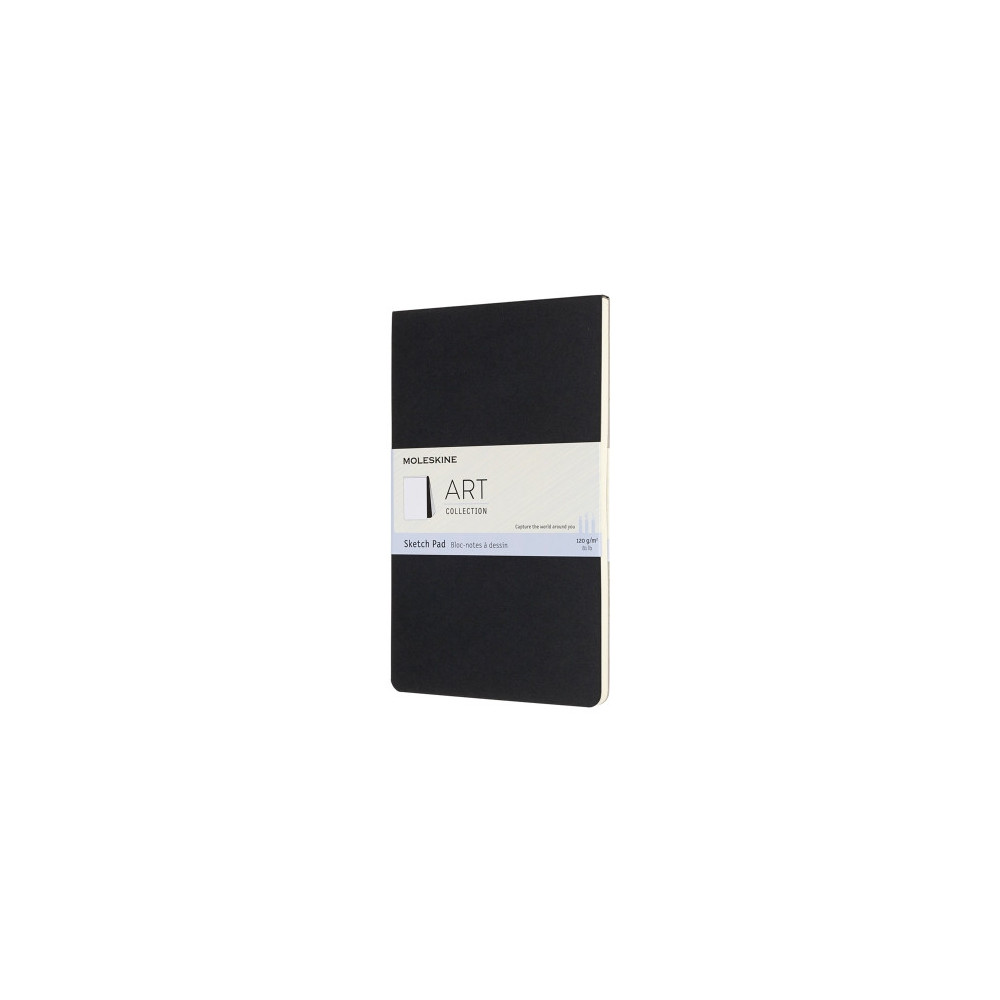Sketch Pad - Moleskine - plain, soft, L, black