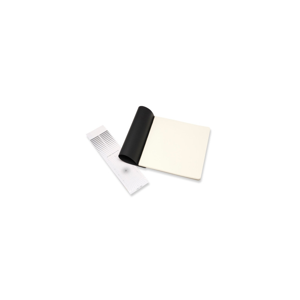 Sketch Pad - Moleskine - plain, soft, square, black