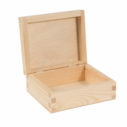 Wooden Container Case 14,5x12 cm