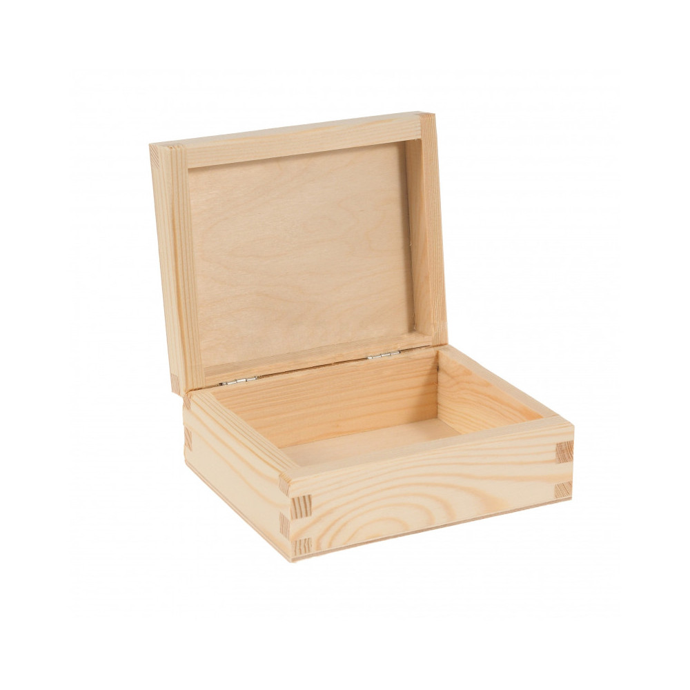Wooden Container Case 14,5x12 cm