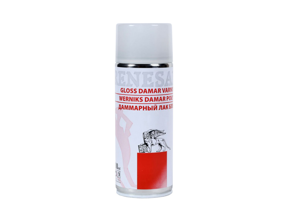 Werniks damarowy w sprayu -  Renesans - połysk, 400 ml