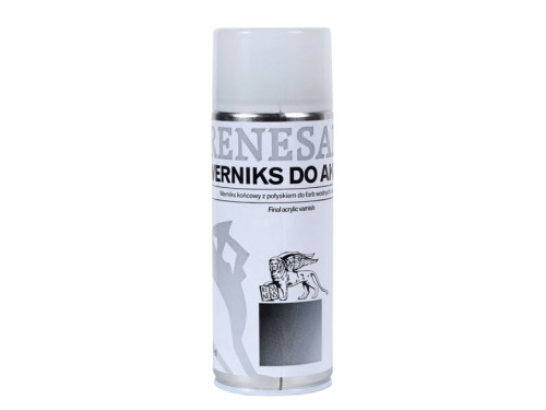 Werniks w sprayu do akrylu - Renesans - 400 ml