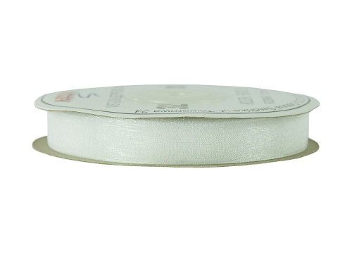 Wstążka szyfonowa 12 mm 32 m - 9002
