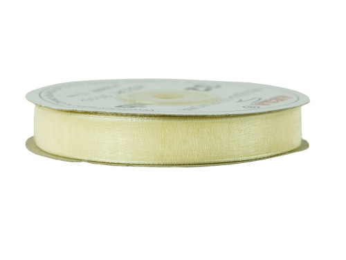 Wstążka szyfonowa 12 mm 32 m - 9004