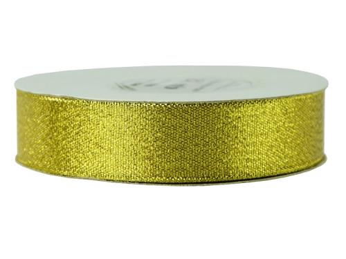 Glitter Ribbon 25 mm 32 m Gold