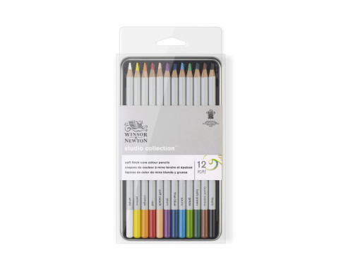 Zestaw kredek Studio Collection - Winsor & Newton - 12 szt.