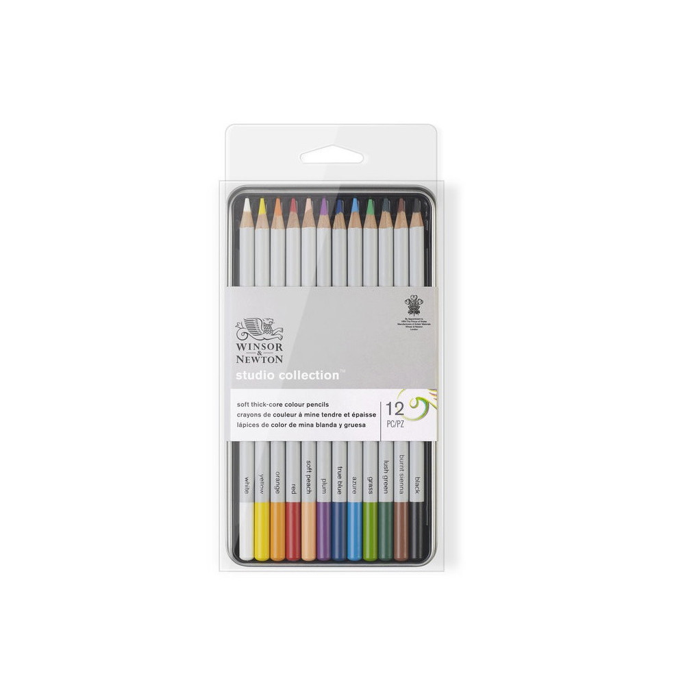 Studio Collection pencil set - Winsor & Newton - 12 pc.