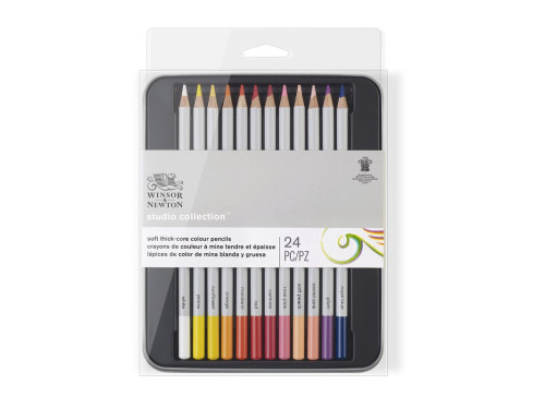 Studio Collection pencil set - Winsor & Newton - 24 pc.