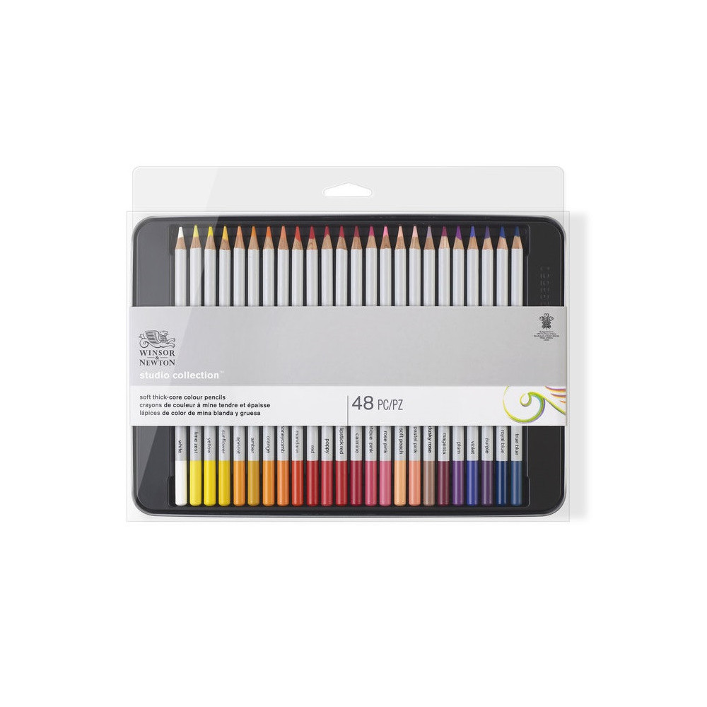 Studio Collection pencil set - Winsor & Newton - 48 pc.