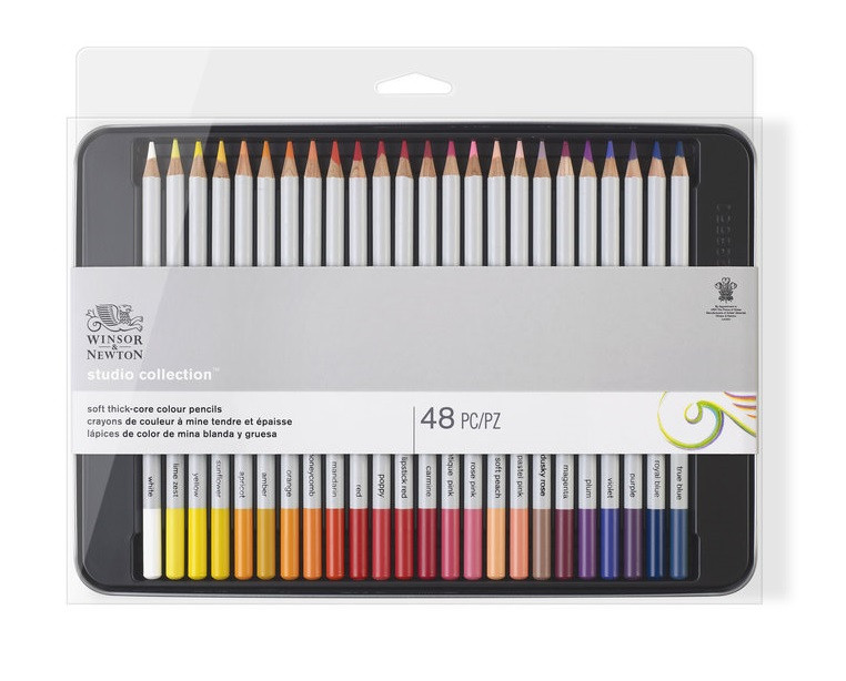 Studio Collection pencil set - Winsor & Newton - 48 pc.