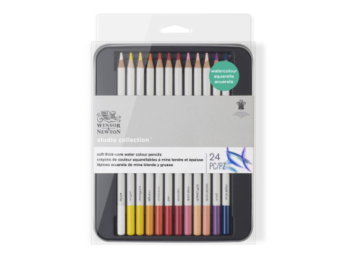 Watercolour Studio Collection pencil set - Winsor & Newton - 24 pc.