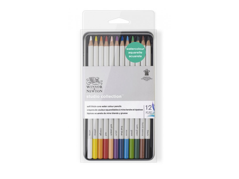 Watercolour Studio Collection pencil set - Winsor & Newton - 12 pc.