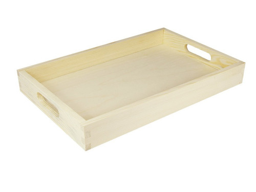 Taca drewniana prosta - 24,5 x 38,5 cm