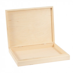 Kasetka pudełko drewniane - A4