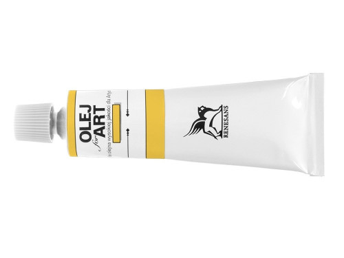 Oil-color Olej For Art - Renesans - 60 ml - 10, cadmium yellow medium