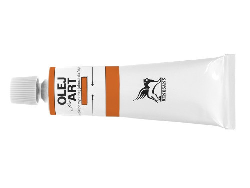 Oil paint Olej for Art - Renesans - 12, cadmium yellow orange, 60 ml