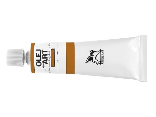 Oil paint Olej for Art - Renesans - 14, transparent gold ochre, 60 ml