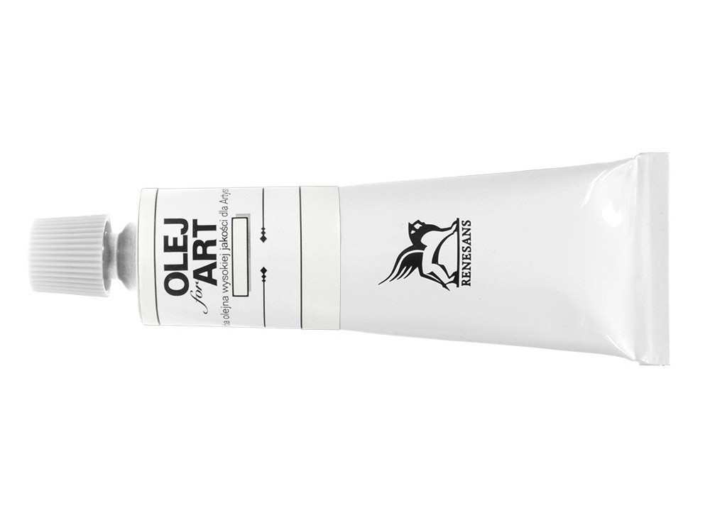 Oil-color Olej For Art - Renesans - 2, titanium white, 60 ml