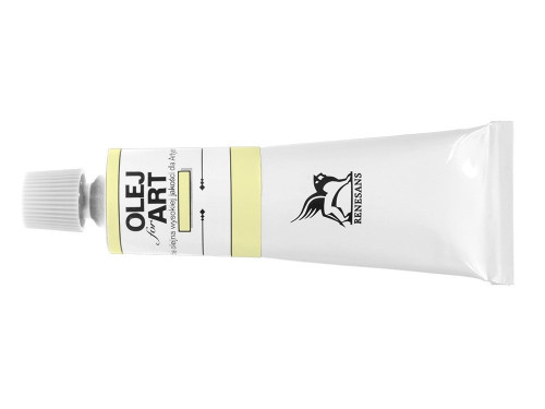 Oil-color Olej For Art - Renesans - 3, yellow bright, 60 ml