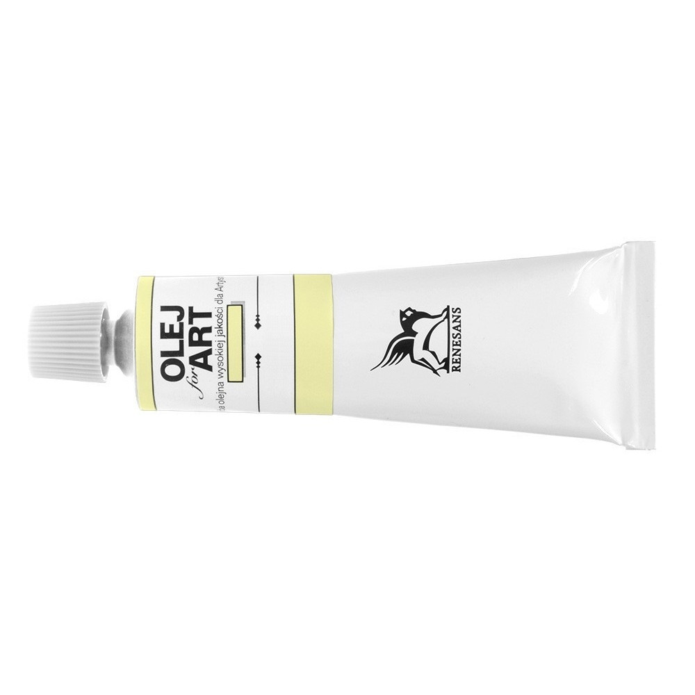 Oil-color Olej For Art - Renesans - 3, yellow bright, 60 ml