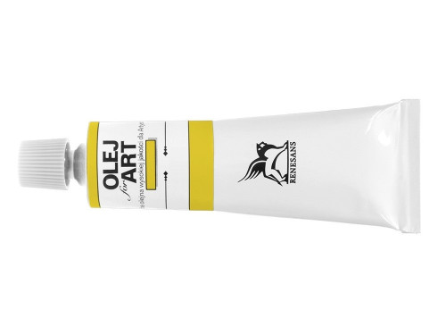 Oil-color Olej For Art - Renesans - 9, cadmium yellow pale, 60 ml