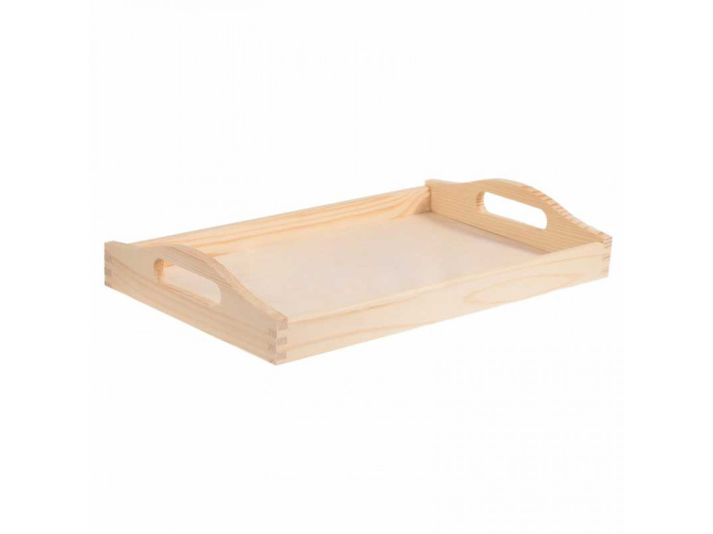 Wooden simple tray - medium, 24 x 39,5 cm