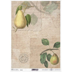 Papier do decoupage A4 - ITD Collection - ryżowy, R1252