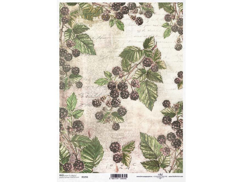 Papier do decoupage A4 - ITD Collection - ryżowy, R1256