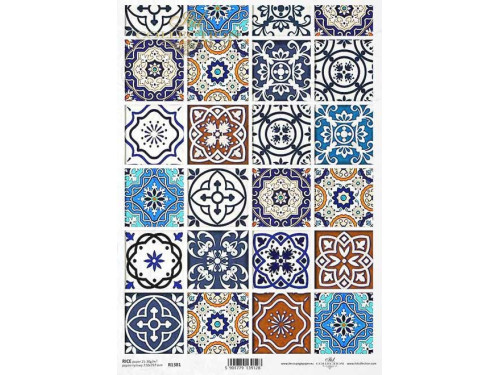 Papier do decoupage A4 - ITD Collection - ryżowy, R1381