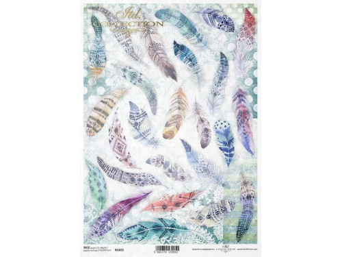 Decoupage paper A4 - ITD Collection - rice, R1415