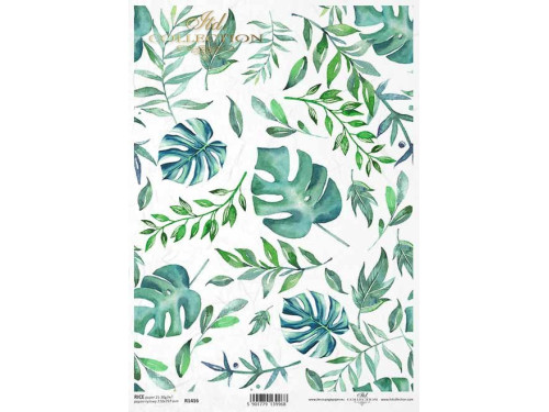 Papier do decoupage A4 - ITD Collection - ryżowy, R1416