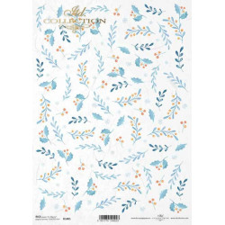 Decoupage paper A4 - ITD Collection - rice, R1481