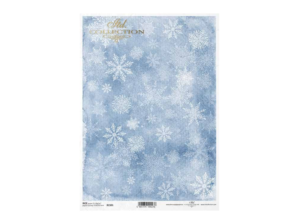 Decoupage paper A4 - ITD Collection - rice, R1501