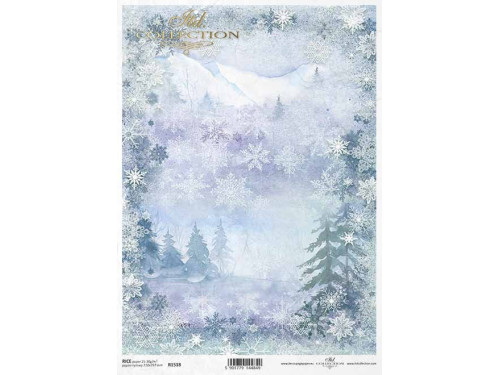 Decoupage paper A4 - ITD Collection - rice, R1518