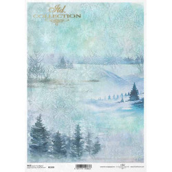 Decoupage paper A4 - ITD Collection - rice, R1520