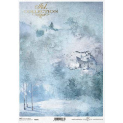 Decoupage paper A4 - ITD Collection - rice, R1521