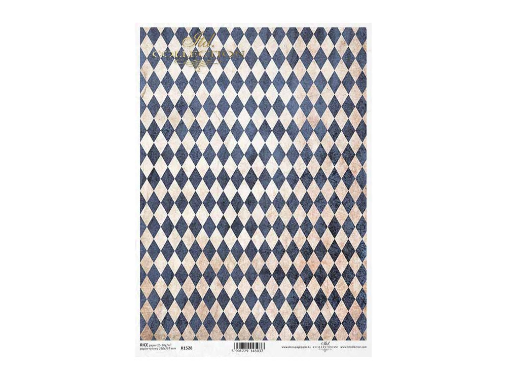 Decoupage paper A4 - ITD Collection - rice, R1528