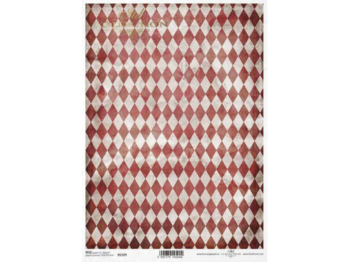 Papier do decoupage A4 - ITD Collection - ryżowy, R1529