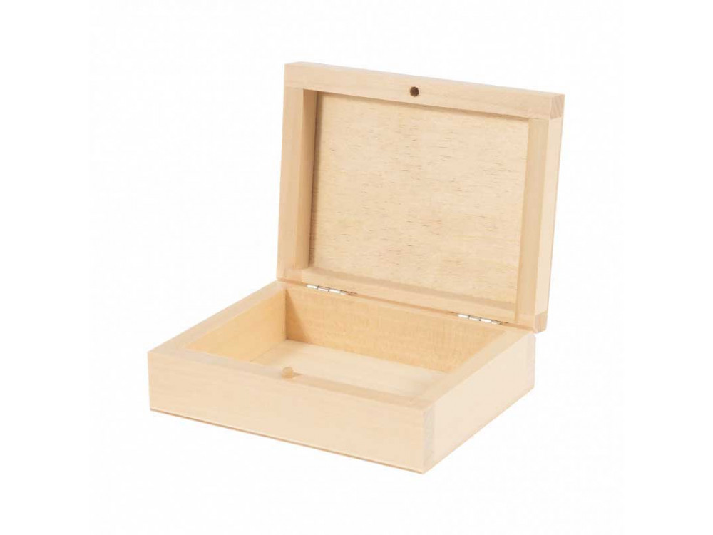 Wooden box for playing cards