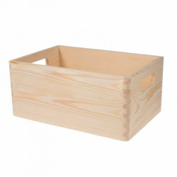 Wooden box chest - 13,5 x...