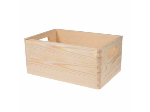 Wooden box chest - 13,5 x 20 x 30 cm