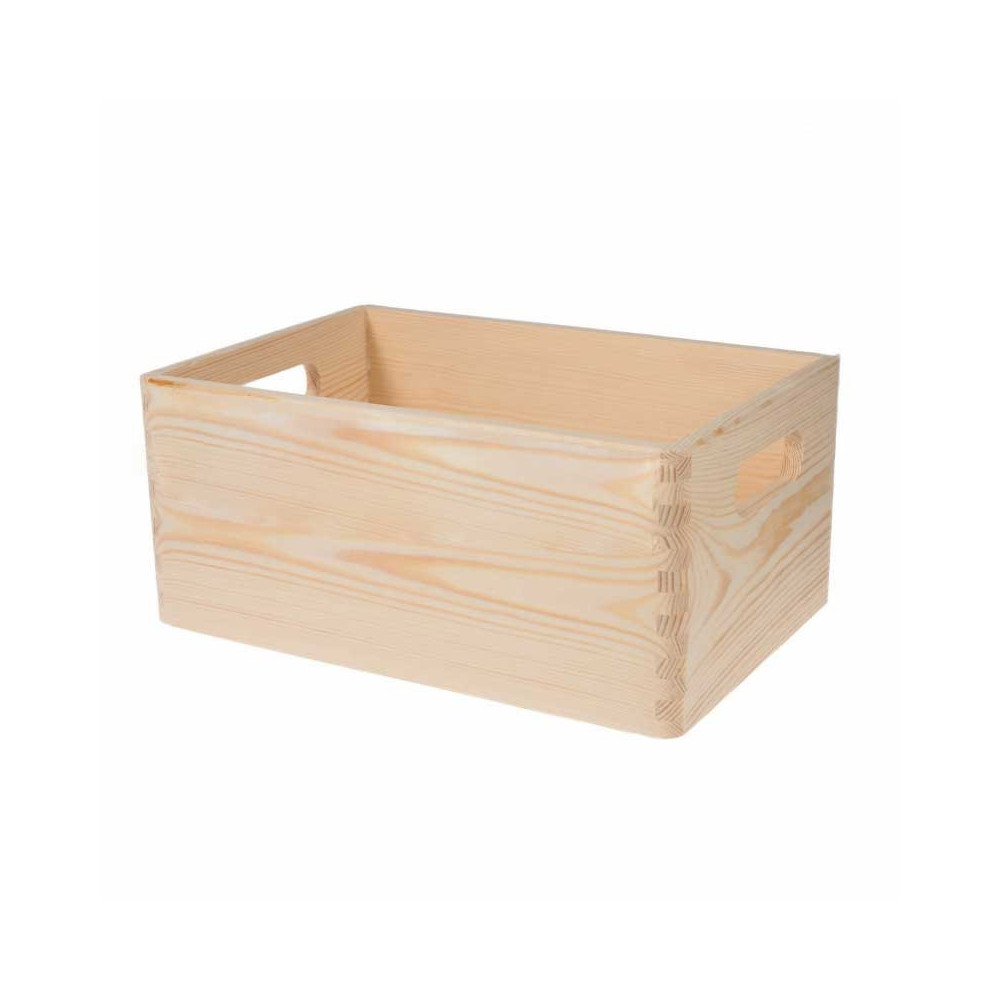 Wooden box chest - 13,5 x 20 x 30 cm