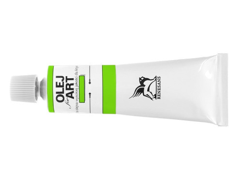 Oil paint Olej for Art - Renesans - 36, cinnabar green light, 60 ml