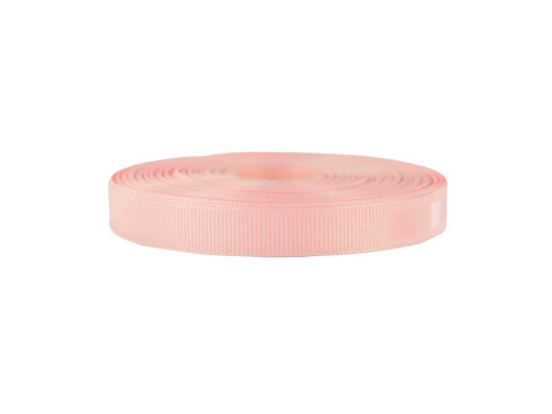 Repp ribbon - light pink, 12 mm