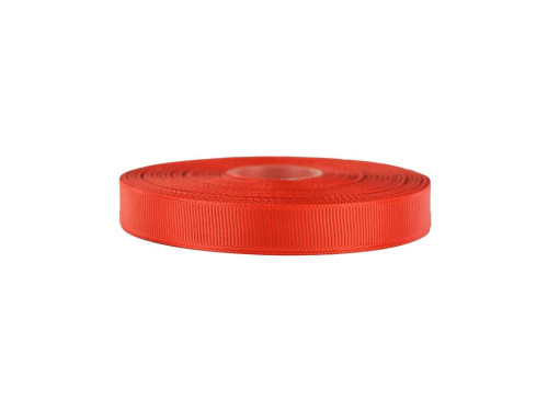 Repp ribbon - red, 12 mm