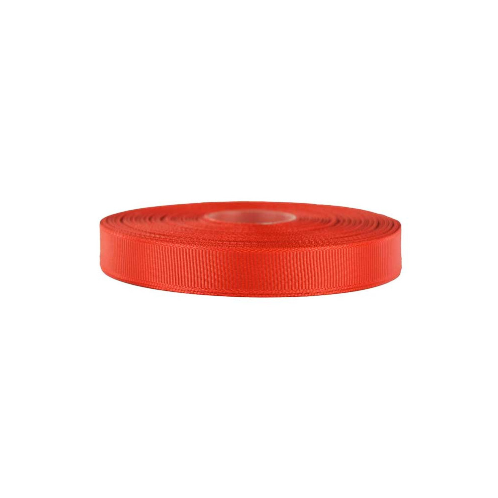 Repp ribbon - red, 12 mm